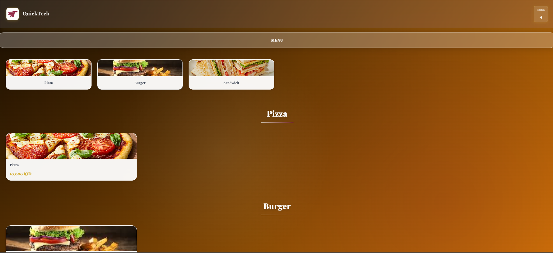 Main Menu